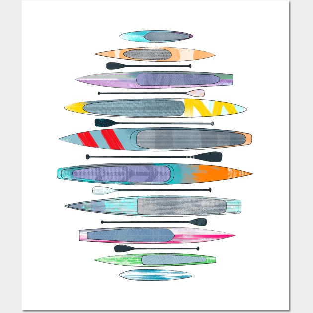 Sup Paddleboards Wall Art by comecuba67